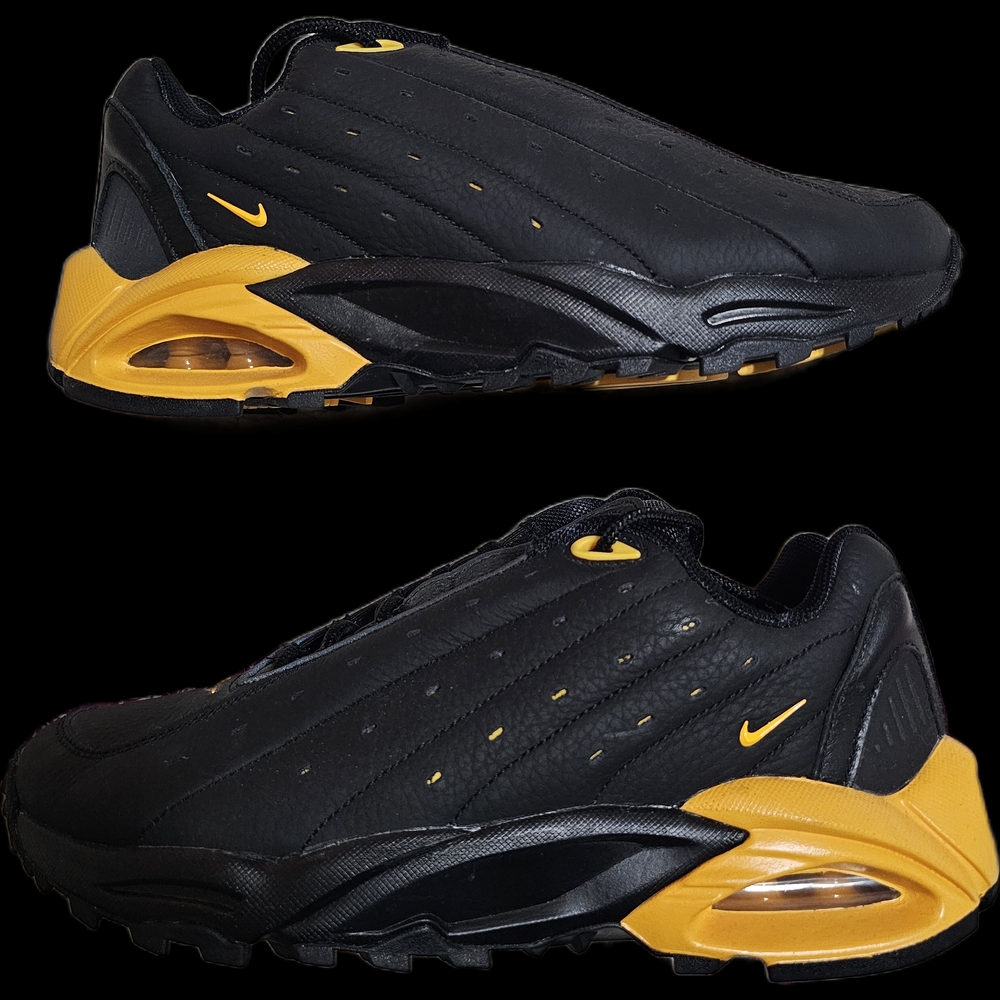 Nike Men's Hot Step Air Terra X NOTCA X Drake Black and University Gold
